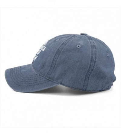 Baseball Caps Make America Kind Again Classic Vintage Jeans Baseball Cap Adjustable Dad Hat for Women and Men - Navy - C818Q3...