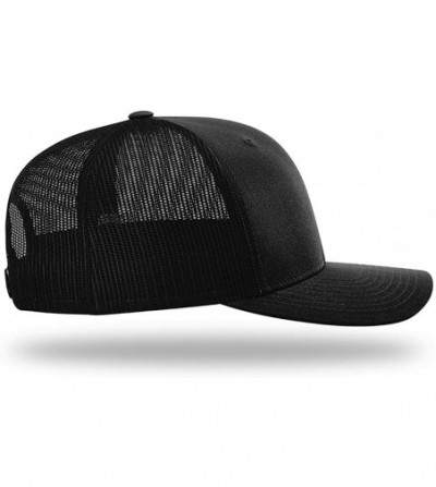 Baseball Caps Trump Hat KAG 2020 Back Mesh- Trump 2020 Hat - Black Front / Black Mesh - CS18XDDKOL7