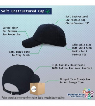 Baseball Caps Custom Soft Baseball Cap Santa Hat Embroidery Dad Hats for Men & Women - Navy - C418SKUN8ED