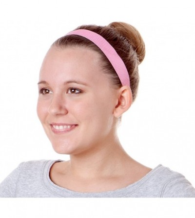 Headbands Women's Adjustable NO SLIP Checkerboard Wide Fashion Headband Multi Gift Packs - Wide Light Pink 3pk - CM12EUKGZ1F