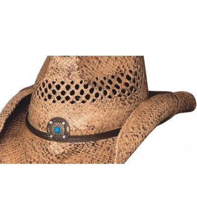 Cowboy Hats Anytime - Raffia Straw Cowboy Hat - CE116PAXB0B