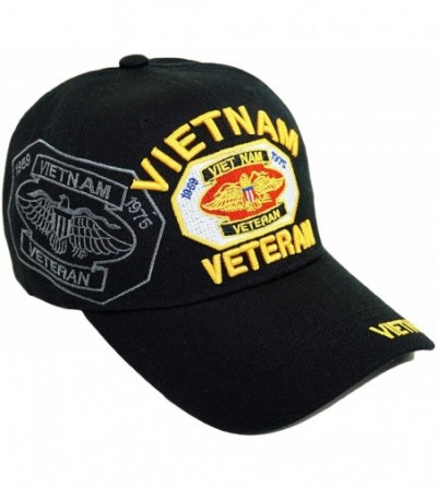 Baseball Caps U.S. Military Vietnam Veteran Official Licensed Embroidery Hat Army Veteran Baseball Cap - CX18LXRL9EK