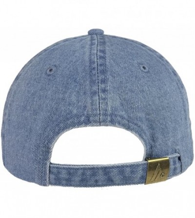 Baseball Caps 1 Dad Baseball Hat - Denim (1 Dad Baseball Hat) - C818EY95DQM