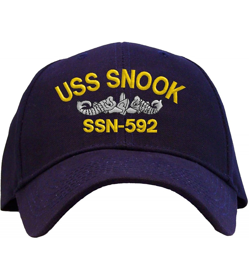Baseball Caps USS Snook SSN-592 Embroidered Pro Sport Baseball Cap - A Navy - C4180OTYT2S