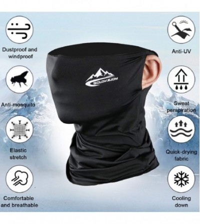 Balaclavas Neck Gaiter Scarf Sun UV Protection Balaclava Breathable Face Mask Outdoor Activity Head Wrap - C - CA198S742DS