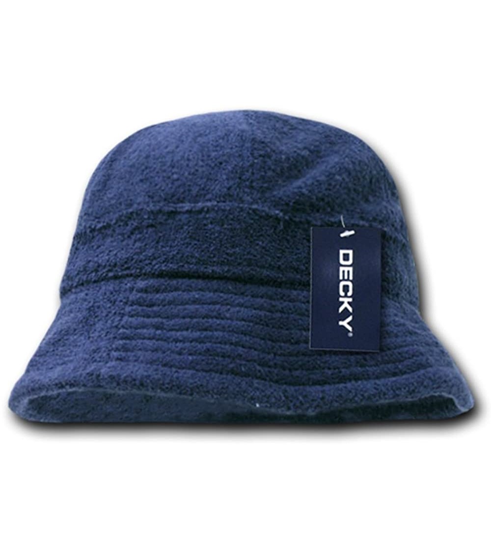 Sun Hats Terry Bucket Hats - Navy - CY11903PTH9