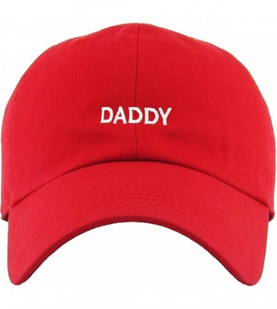 Baseball Caps Good Vibes Only Heart Breaker Daddy Dad Hat Baseball Cap Polo Style Adjustable Cotton - (8.6) Red Daddy Classic...