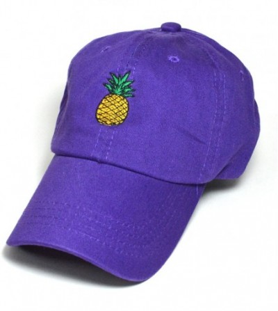 Pineapple Baseball Cotton Unconstructed Colors