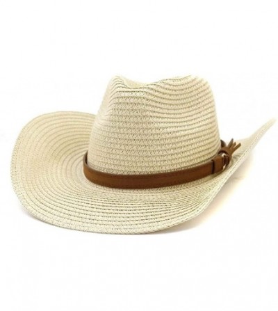 Sun Hats Unisex Sunshade Cap- Summer Outdoor Travel Western Cowboy Hat Casual Solid Mongolian Hat Grassland Visor - CN18W6OQS7X