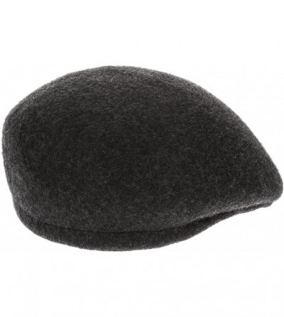 Newsboy Caps Mens 100% Wool Ivy Cap Premium Classic Hat- Available - Charcoal - CZ1869KLXE4
