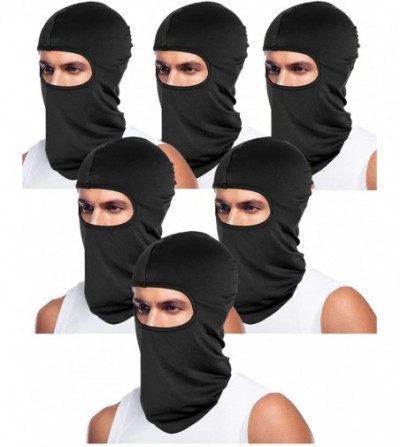 Balaclavas 6 Pieces UV Sun Protection Balaclava Full Face Mask Winter Windproof Ski Mask for Outdoor Motorcycle Cycling - CR1...
