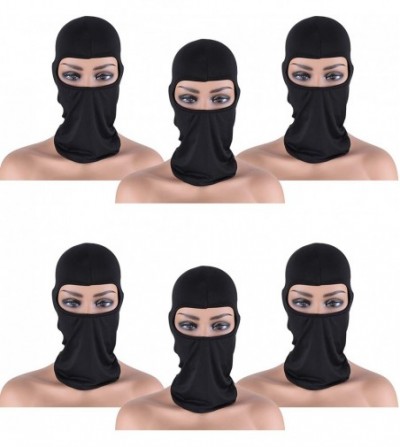 Balaclavas 6 Pieces UV Sun Protection Balaclava Full Face Mask Winter Windproof Ski Mask for Outdoor Motorcycle Cycling - CR1...