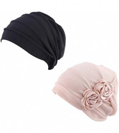 WETOO Beanie Flower Headscarf Headwear