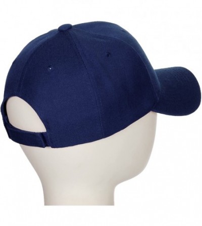 Baseball Caps Classic Baseball Hat Custom A to Z Initial Team Letter- Navy Cap White Black - Letter D - C318IDTLKLG