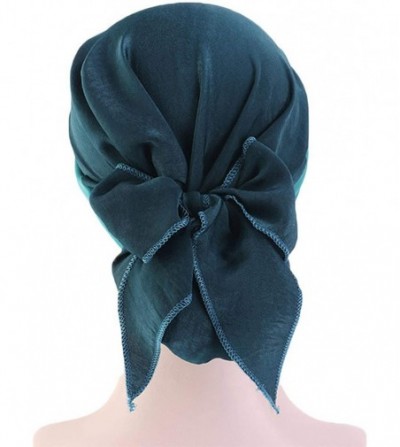 Skullies & Beanies Chemo Cancer Sleep Scarf Hat Cap Ethnic Printed Pre-Tied Hair Cover Wrap Turban Headwear - C818SI7H7HM