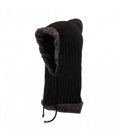 Skullies & Beanies Infinity Crochet Thickening Slouchy - Black - CV18KGNSISM