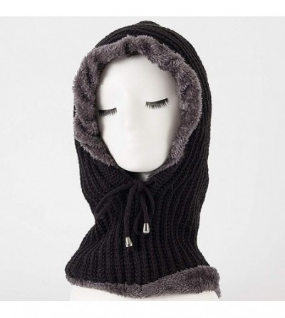 Skullies & Beanies Infinity Crochet Thickening Slouchy - Black - CV18KGNSISM
