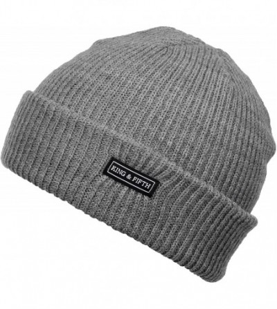 Skullies & Beanies Slouchy Beanie for Men & Women - Premium Quality Beanie Hat + Warm Winter Hat + Beanie - Grey - CA126UKGCWZ