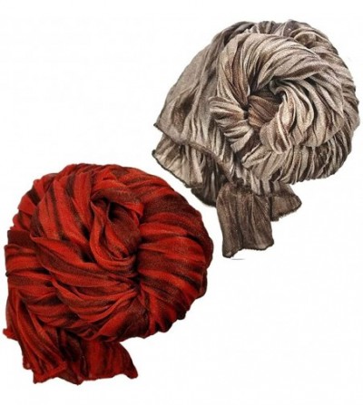 Headbands Head Wrap Scarf Turban - Long Black Head Scarf Wrap Turban Hair Scarf Tie Color Headband 1 or 2 Set - C918E9NUIQ0