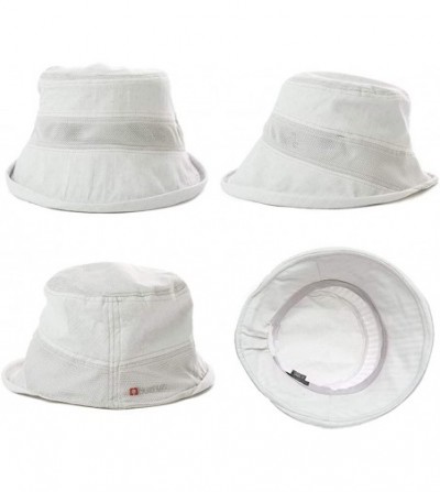 Sun Hats Fishing Bucket Hat for Men Women Foldable UPF50+ Chin Strap - 99749_light Gray - CC18RAXDKRM