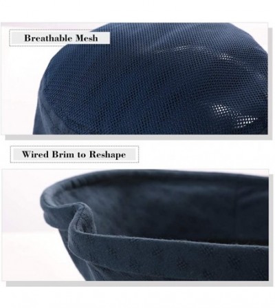 Sun Hats Fishing Bucket Hat for Men Women Foldable UPF50+ Chin Strap - 99749_light Gray - CC18RAXDKRM