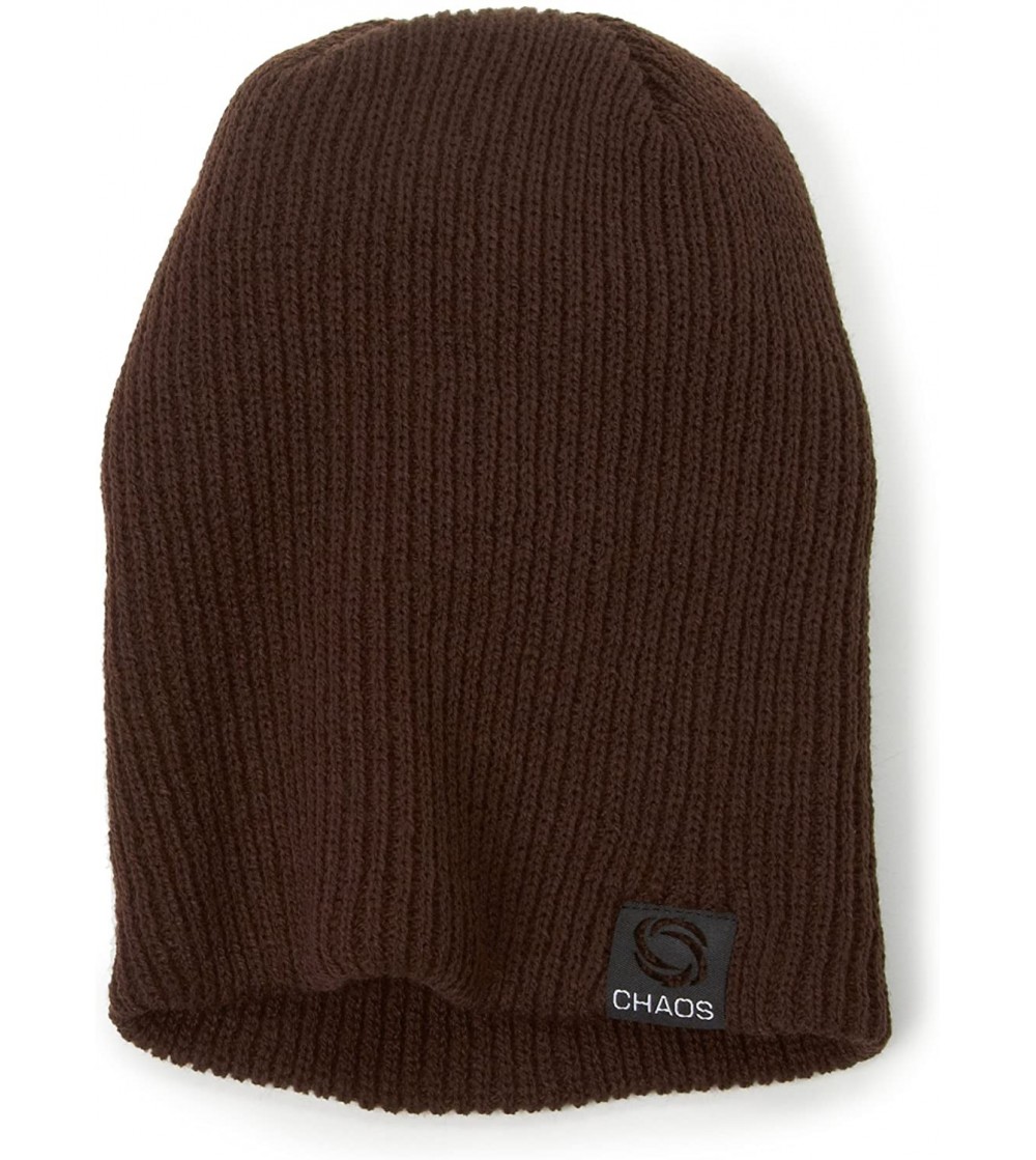 Chaos Trouble Acrylic Slouch Beanie