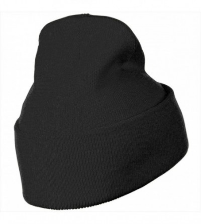 Skullies & Beanies Fashion Knit Cap for Unisex- 100% Acrylic Acid Love Supernatural Watch Cap - Black - CM18L744SSE