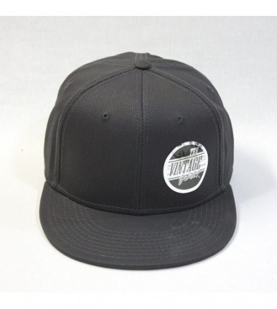 Baseball Caps Flat to Full Flip Brim Cotton Twill Bendable Visor Adjustable Snapback Caps - Charcoal Gray - CJ125VOLQLX