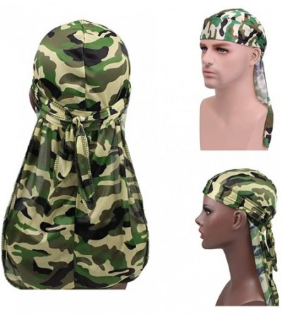 Skullies & Beanies Packed Miltary Camouflage Colorful Premium - A-set1-camo Silky-3 Packed - C6194655NA0