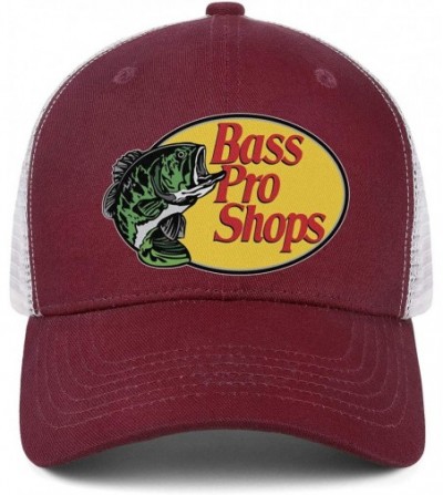 Baseball Caps Bass-Pro-Shops-Logo- Snapback Cap Trucker All Cotton Relaxed - B1 - CS18R32Q9ES
