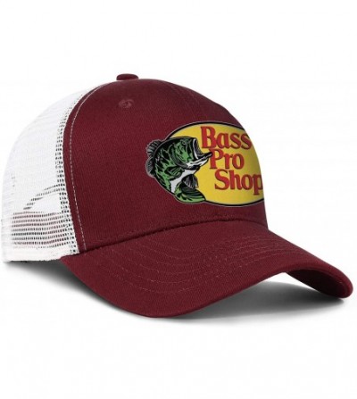 Baseball Caps Bass-Pro-Shops-Logo- Snapback Cap Trucker All Cotton Relaxed - B1 - CS18R32Q9ES