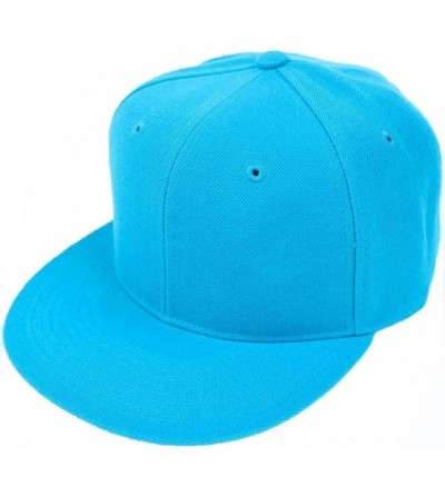 Baseball Caps Retro Fitted Cap - Turquoise - CY18TI2MI2C