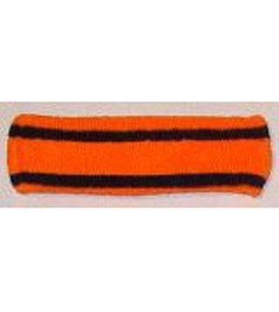 Headbands Striped Headband - Orange/Black - C911175D4TD