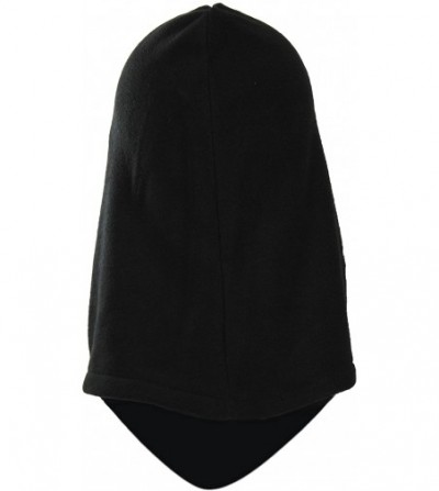 Balaclavas Multi-Functional Winter Windproof Balaclava Face Mask Hat- Thermal Fleece - Black - C612M8ILX31