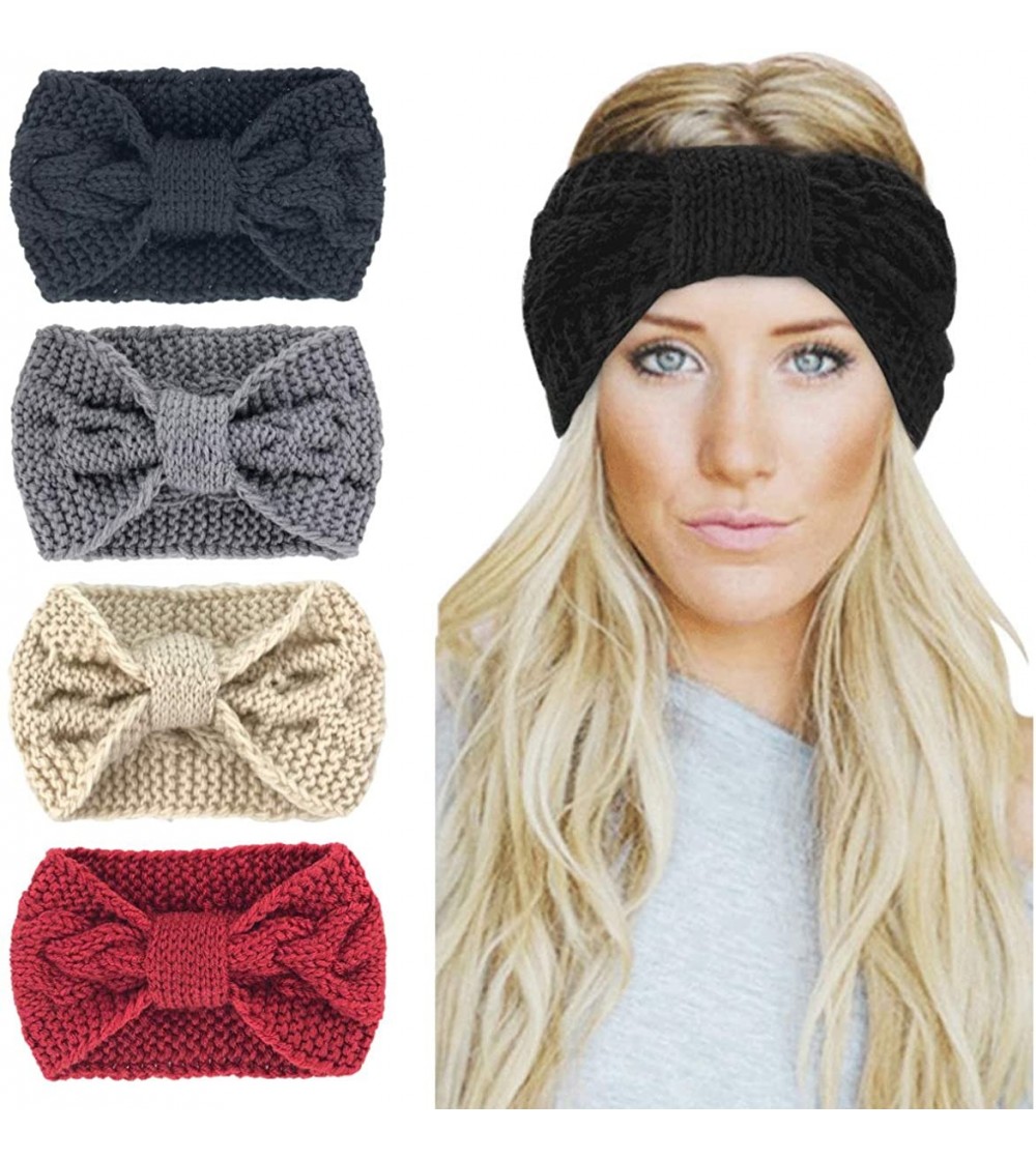 Womens Winter Knitted Headband Headwrap