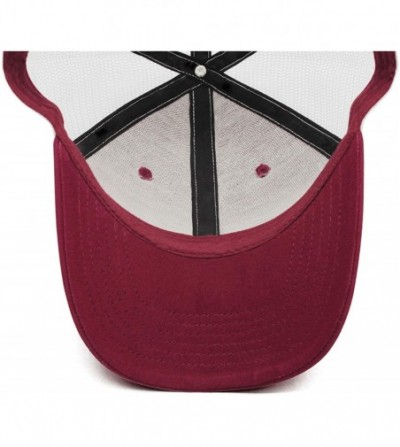 Sun Hats Unisex Mesh Flat Cap -Logo-Funny- Caps for Mens Womens - Slipknot Logo Funny - CW18K75T62L