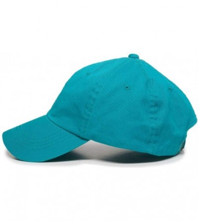 Baseball Caps Do Not Disturb Baseball Cap Embroidered Cotton Adjustable Dad Hat - Teal - CI18YZECXIQ