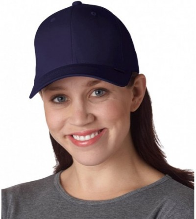 Baseball Caps Adult's 5001 2-Pack Premium Original Twill Fitted Hat - Navy - CR12H39EQHF