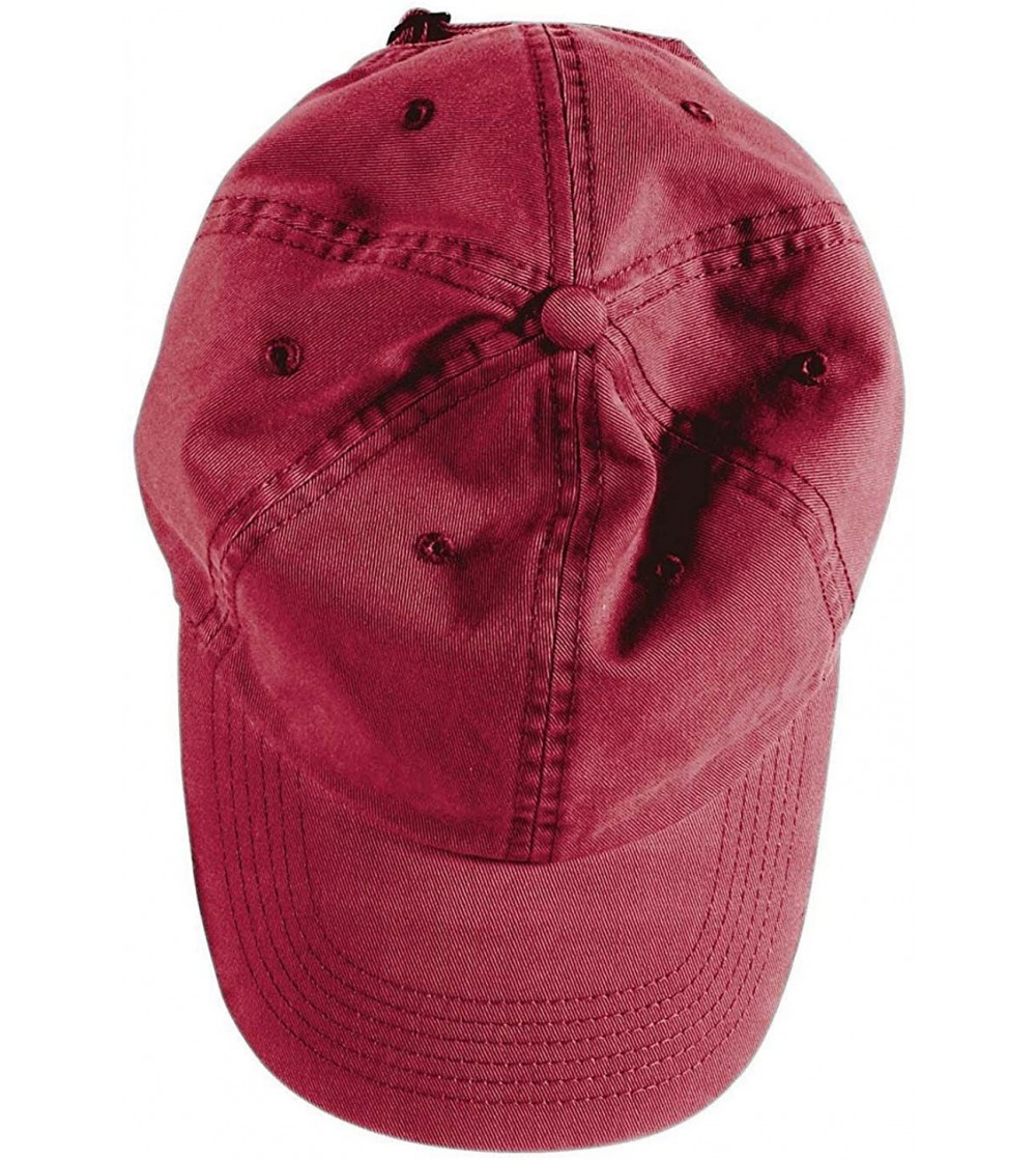 Baseball Caps Direct-Dyed Twill Cap (1912) - Chili - C118CKMUE22