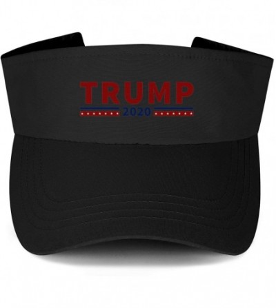 Visors Trump 2020 Visor Hats Women Mens Adjustable Hats for Golf Tennis Tennis Cycling Running & Hiking - Trump 2020-297 - C4...