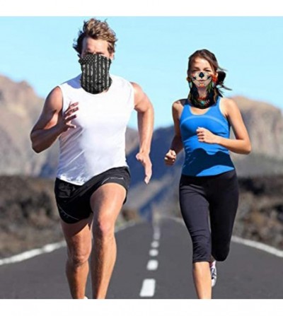 Balaclavas Bandana Face Mask Neck Gaiter- Dust Wind UV Protection Vivid 3D Mouth Cover for Women Men - Eagle - C1198R83N6M