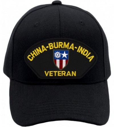 Baseball Caps Veteran Hat/Ballcap Adjustable One Size Fits Most - Black - CS18OTE4AXQ