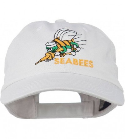 e4Hats com Seabees Symbol Embroidered Profile
