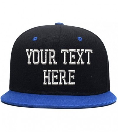 Baseball Caps Custom Embroidered Hip-hop Hat Personalized Adjustable Hip-hop Cap Add Your Text - Ablue - CT18H5CCZS5