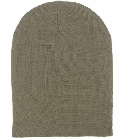 Skullies & Beanies Double Layer Scattered Crystals/Studs Knit Winter Slouchy Beanie Skull Hat Cap - Taupe - CH12887NOUL