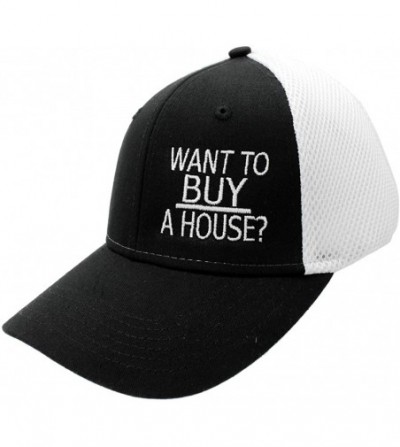 Baseball Caps New Want to Buy A House Women's Real Estate Caps Real Estate Women's Trucker Style Hat Realtor Hats Gifts - C11...