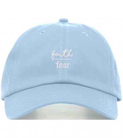 Baseball Caps Baseball Embroidered Unstructured Adjustable Multiple - Baby Blue - C418CHS5XCN