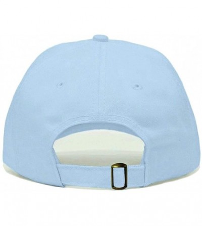 Baseball Caps Baseball Embroidered Unstructured Adjustable Multiple - Baby Blue - C418CHS5XCN