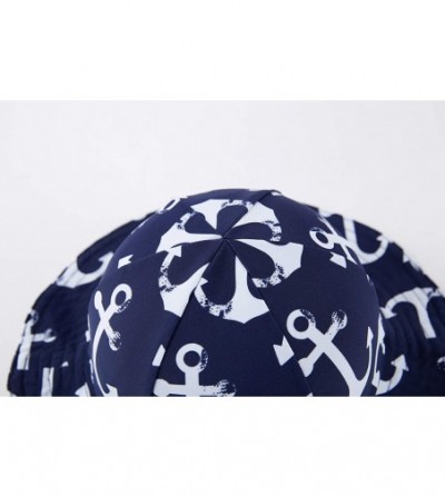 Sun Hats Baby Girls UV Sun Cap UPF 50+ Sun Protection Bucket Hat 3-6Y - Black02 - CL18A89CQ2N