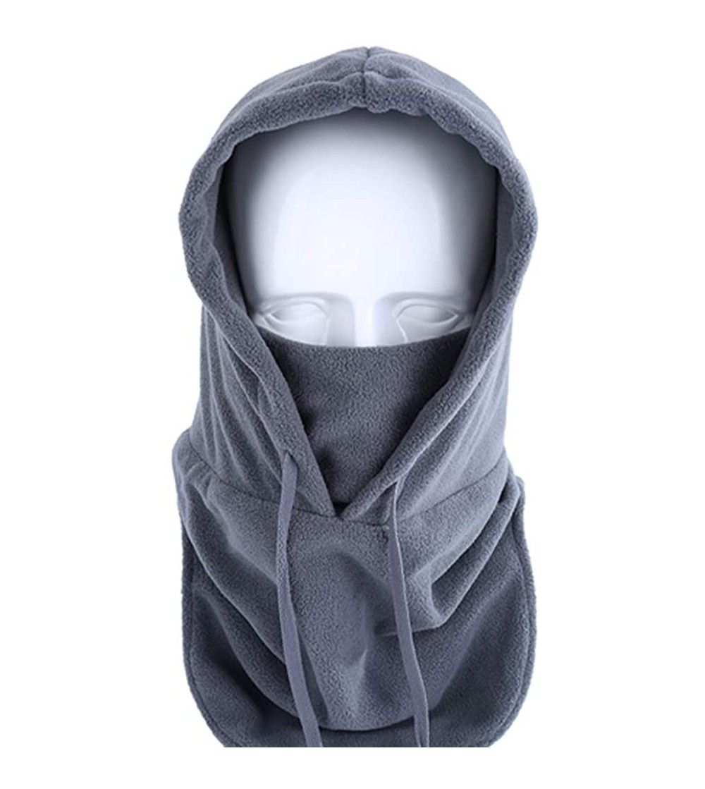 Balaclavas Fleece Ski Mask/Neck Warmer Gaiter/Face Scarf/Neck Cover/Face Mask Thermal Hood Mask - (Rz-l-03) - CQ18ID44N62